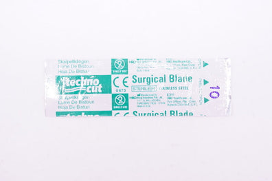HMD TechnoCut Sterile Surgical Blade Stainless Steel 10